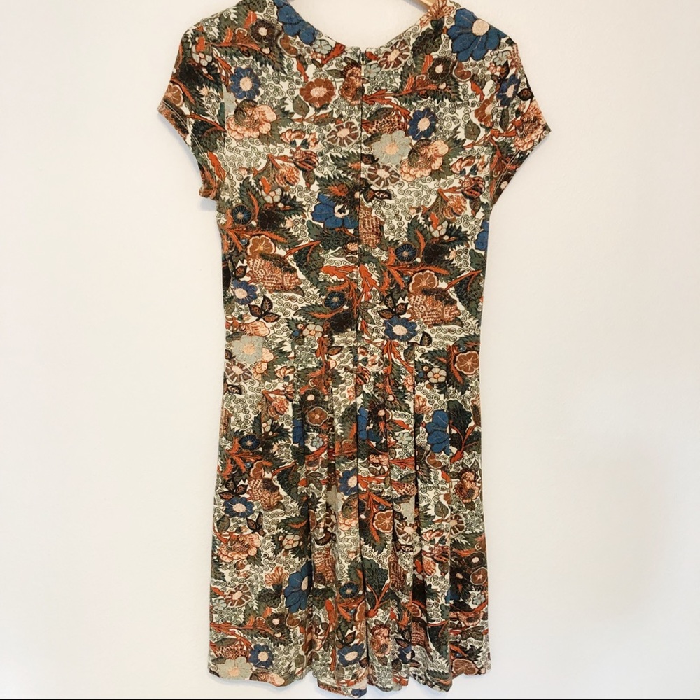 Peruvian Connection SKETCHBOOK FLORAL DRESS